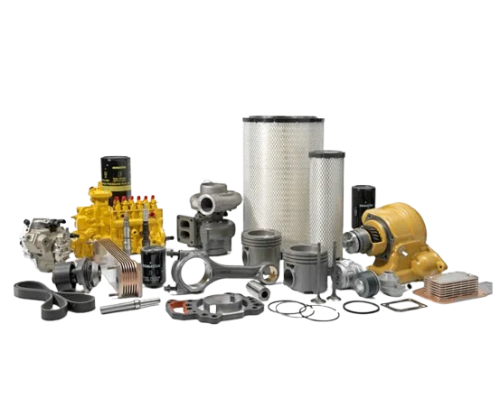 Engine and filter spare parts for heavy machinery